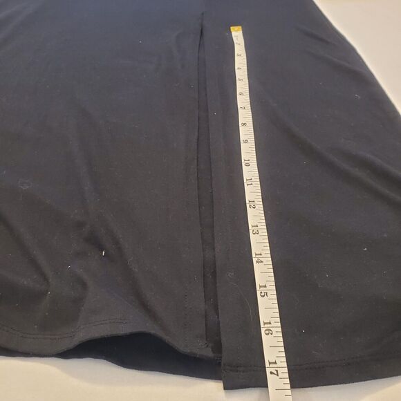 WAYF Maxi Long Sleeve Dress Sz Sm Black Puff Sleeve Witchy Peasant Goth Soft - Picture 11 of 13